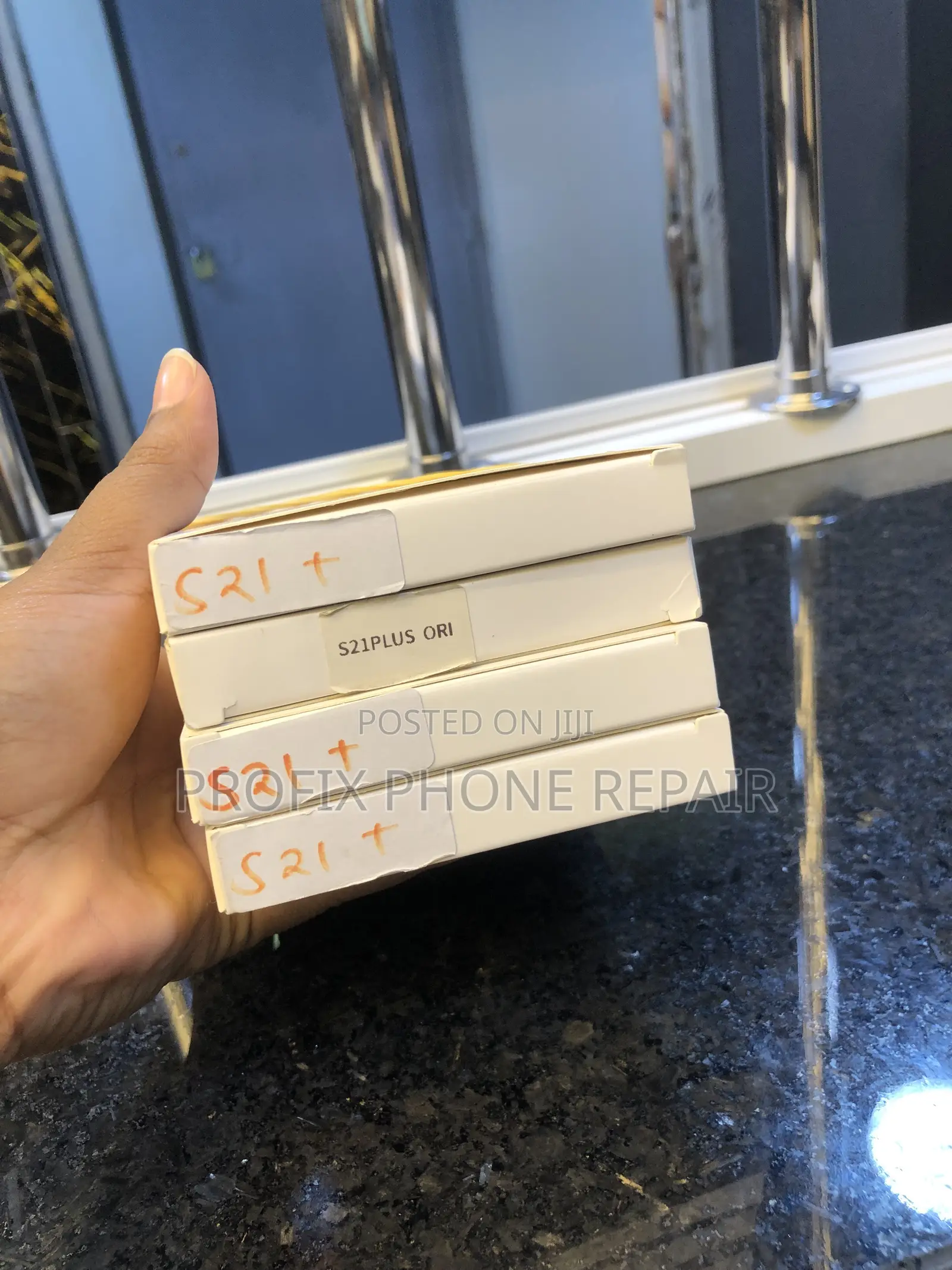 Original Samsung Galaxy S21+ Screen Replacement and Installation NRB