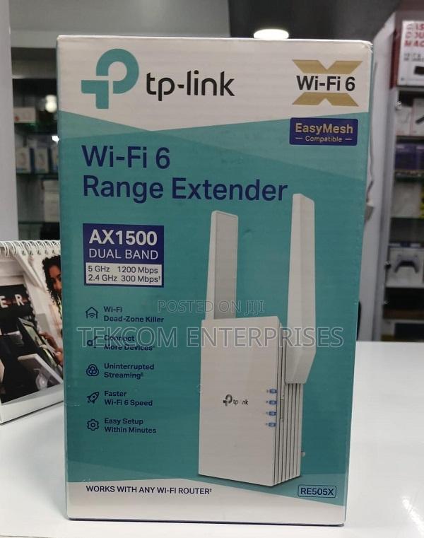 Re505x Ax1500 Wi-Fi 6 Range Extender / Re50x Tp Link