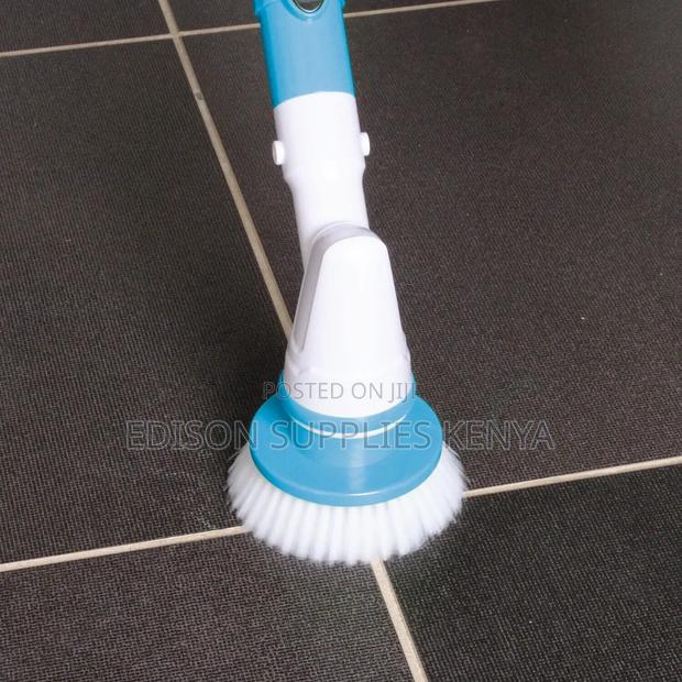 Electric Spin Scrubber Bathroom, Kitchen With 3 Brush Heads Cordless - thumbnail 4