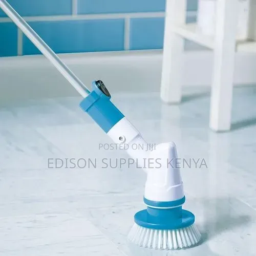 Electric Spin Scrubber Bathroom, Kitchen With 3 Brush Heads Cordless