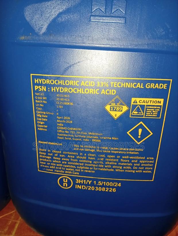 Hydrochloric Acid - main view