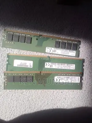 8gb, and 4gbs Ddr4 Desktop Rams: (512gb SSD Hard Disk at Ksh. 3000)