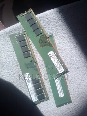 8gb, and 4gbs Ddr4 Desktop Rams: (512gb SSD Hard Disk at Ksh. 3000)