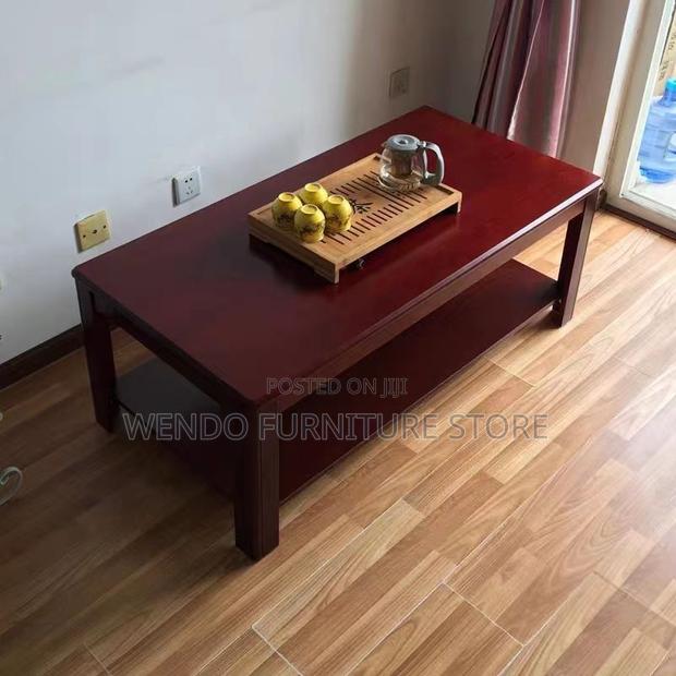 Coffee Table; Mahogany Choosy Coffee Table - main view