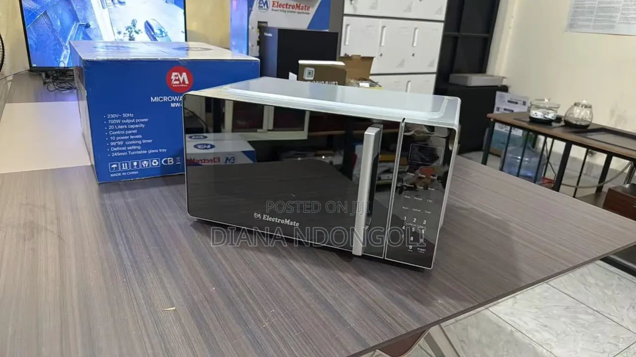! New
*Electromate Digital Microwave Oven With Handle*Capacity:20l