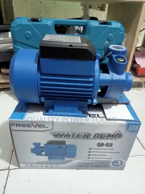 Blue Freevel Qb-60 Electric Peripheral Water Pump With 0.5hp Power