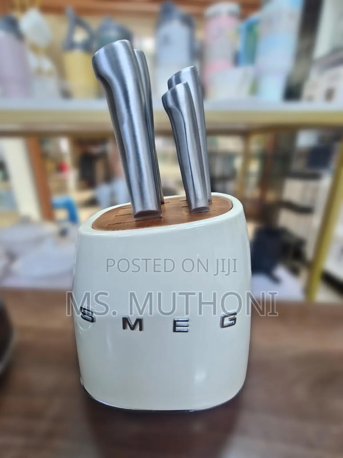  Smeg Retro Style Durable Knife Set