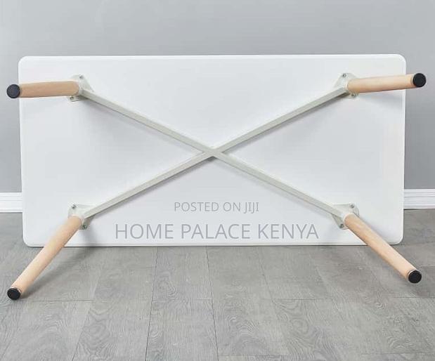 Dining Table: Premium White Rectangular Dining Table - thumbnail 3