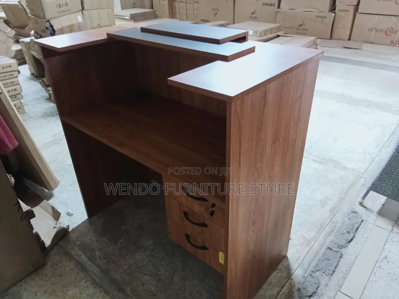 Reception Desk; 1.6 Meters Executive Front Office Reception Table
