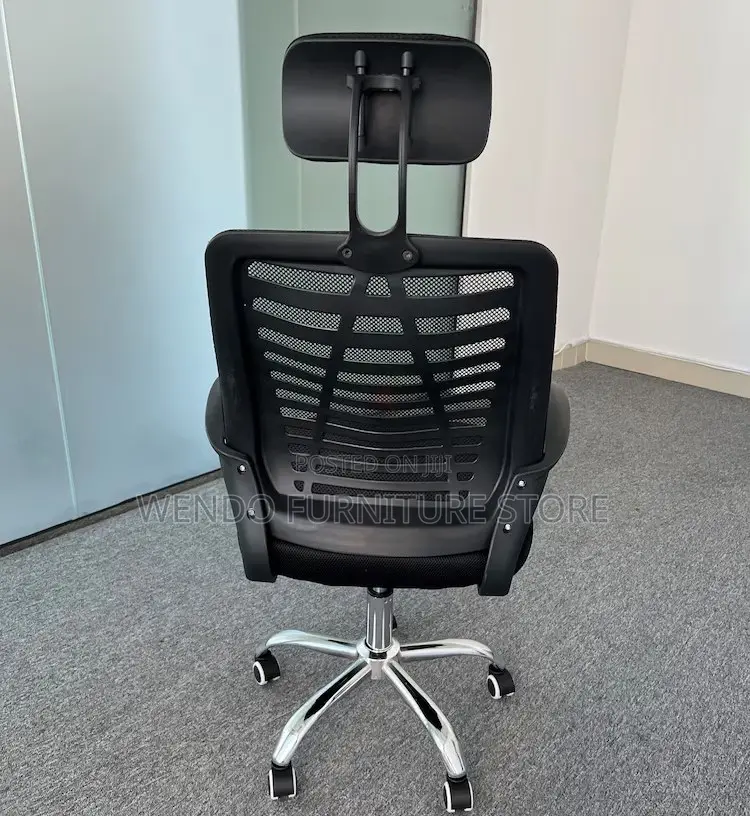 Office Chairs; Ergonomic Style Headrest Swivel Adjustable Office Chair