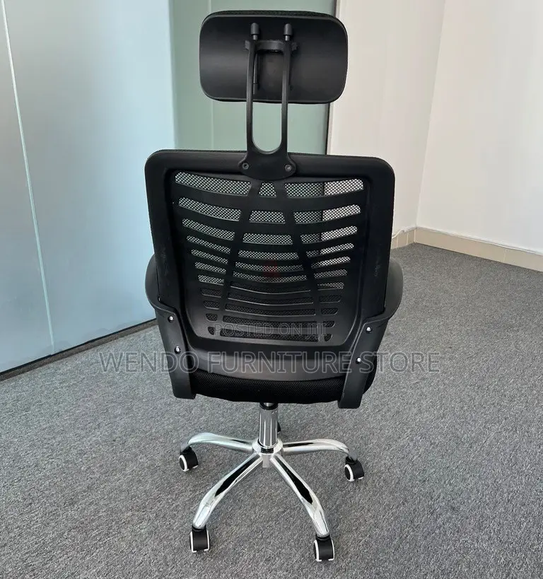 Office Chairs; Ergonomic Style Headrest Swivel Adjustable Office Chair