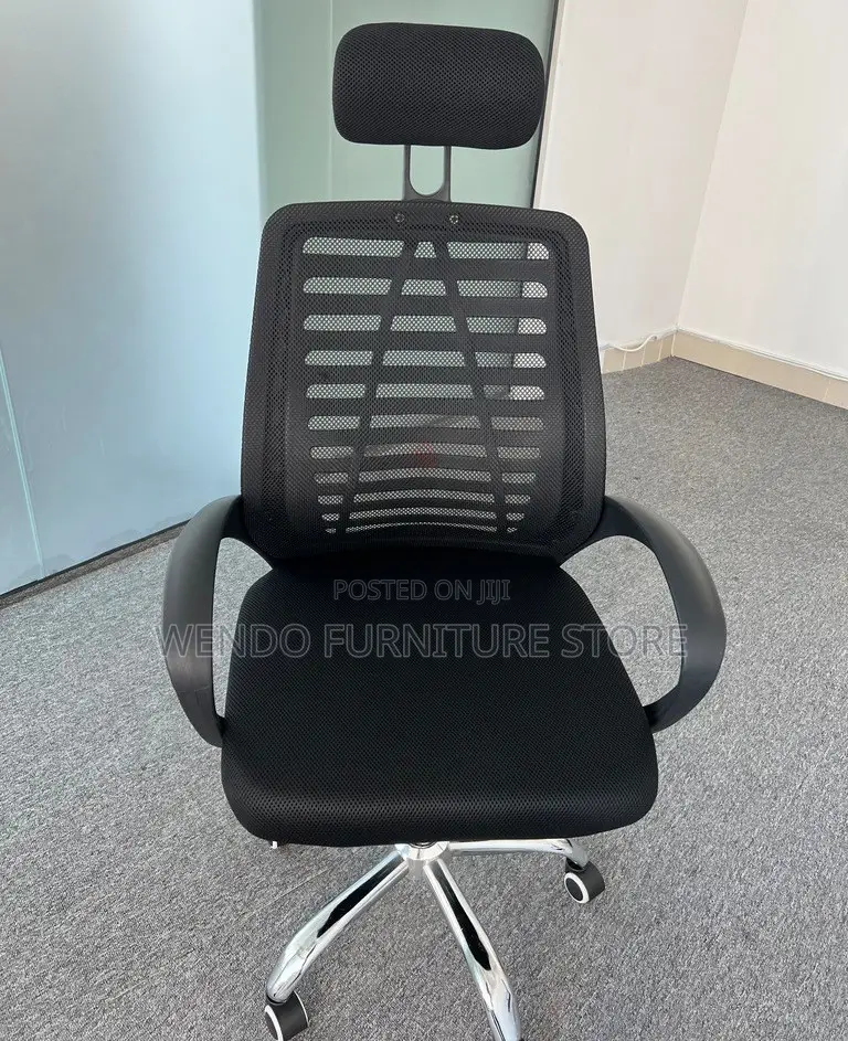 Office Chairs; Ergonomic Style Headrest Swivel Adjustable Office Chair