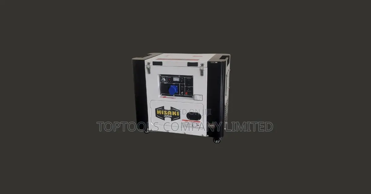 Hk7000sna Hisaki Japan Diesel Generator Aircooled Rated Output