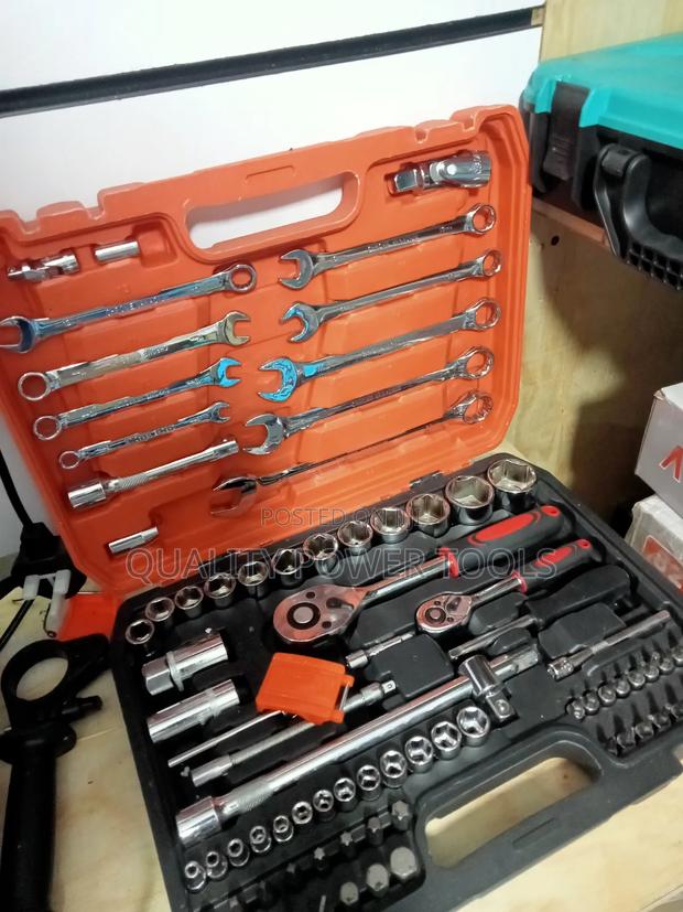 Generic 82-Piece Socket and Spanner Set - main view