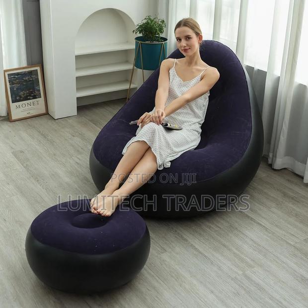 Inflatable Seat With Foot Rest