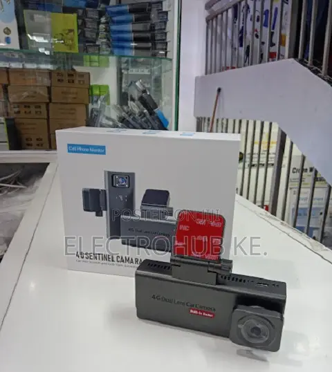Dual Dash Cam 4g Vehicle Surveillance Camera Recorder