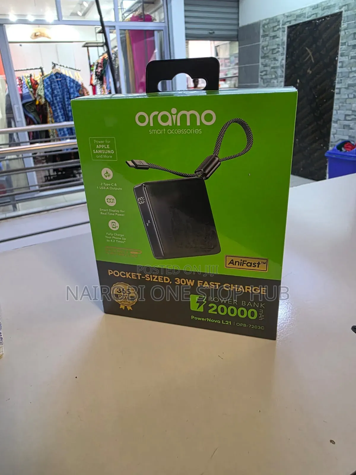 Oraimo Powernova L21 20000mah Power Bank