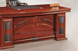 Office Desk; 1.6 Meters Executive Mahogany Excellent Office Desk