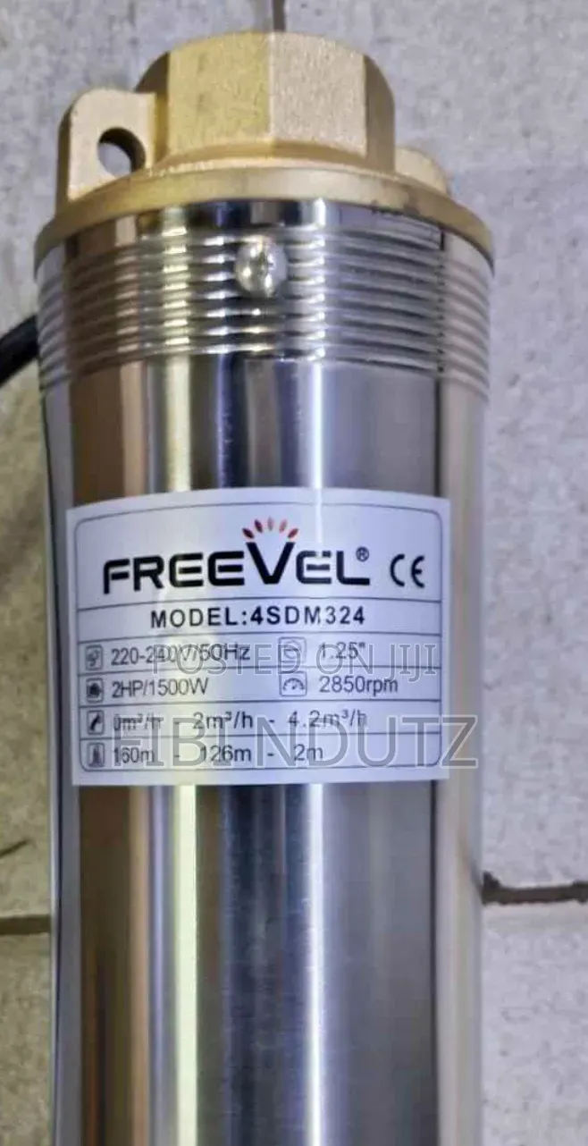 2hp Electric Submersible Water Pump/Freevale 2hp Pump