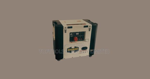 Hk8000sna-3 Hisaki Japan Diesel Generator Aircooled Rated Output 10kva