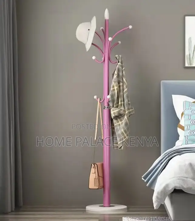 Coat Stand: Multifunctional Iron Floor Standing Coat Rack