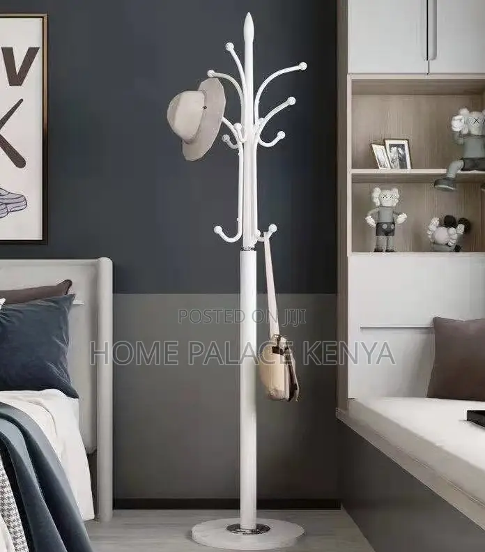 Coat Stand: Multifunctional Iron Floor Standing Coat Rack