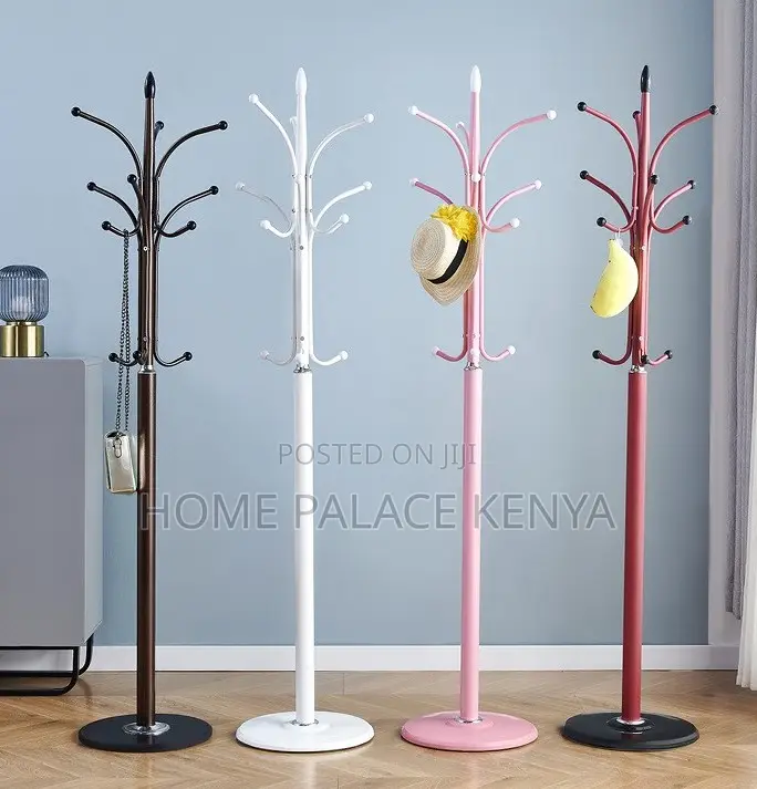 Coat Stand: Multifunctional Iron Floor Standing Coat Rack