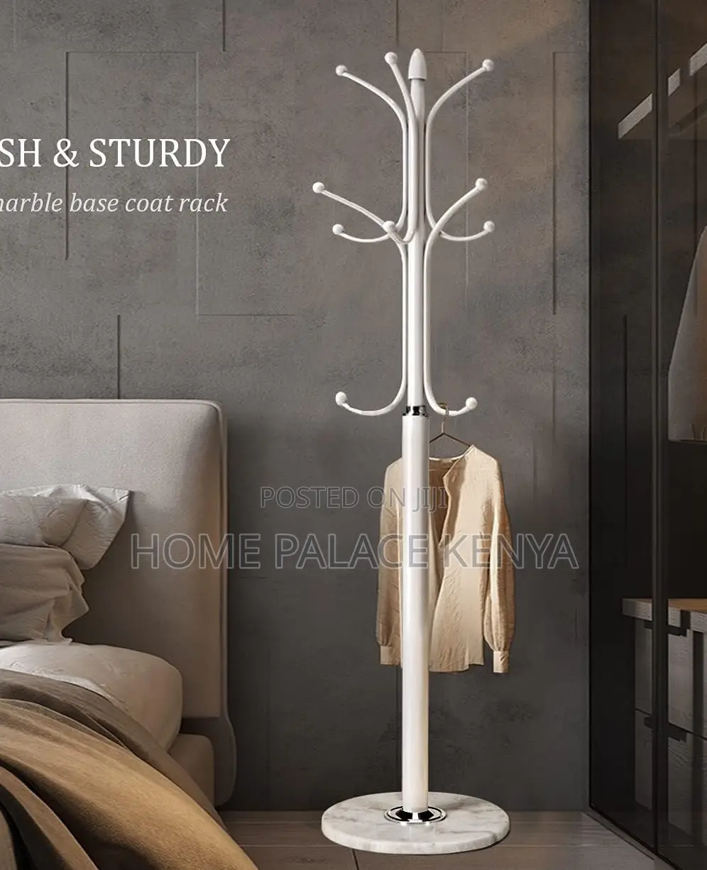 Coat Stand: Multifunctional Iron Floor Standing Coat Rack