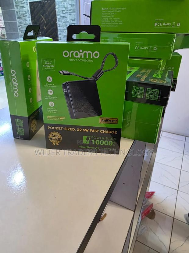 Oraimo Powerbank 10000mah Powernova L11 (Opb 7103c) 22.5watts