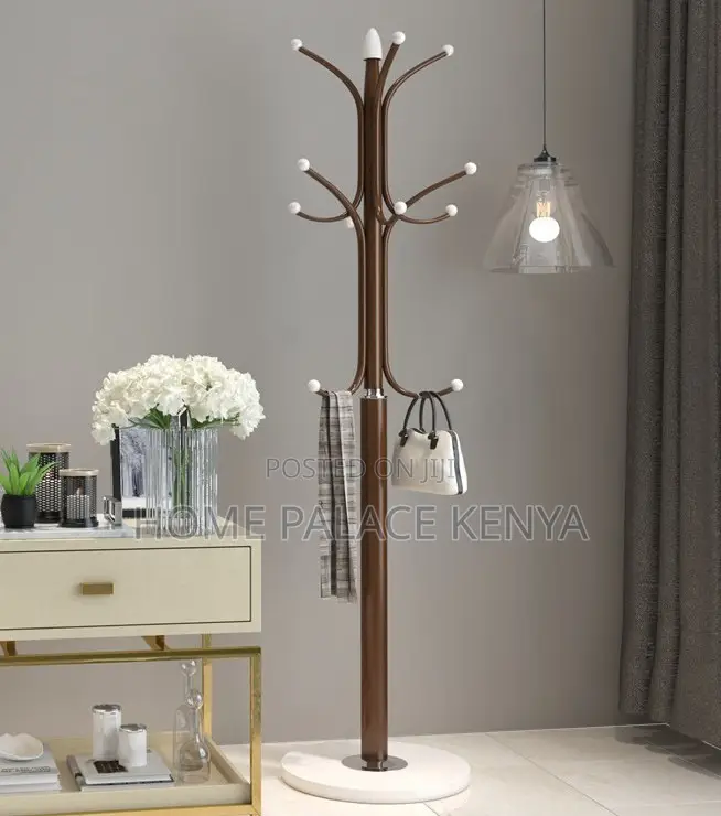 Coat Stand: Multifunctional Iron Floor Standing Coat Rack