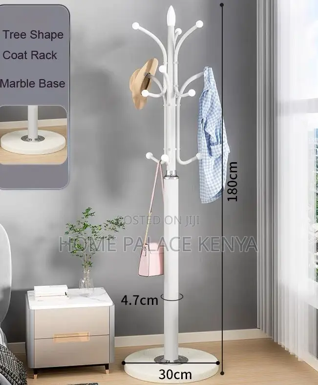 Coat Stand: Multifunctional Iron Floor Standing Coat Rack