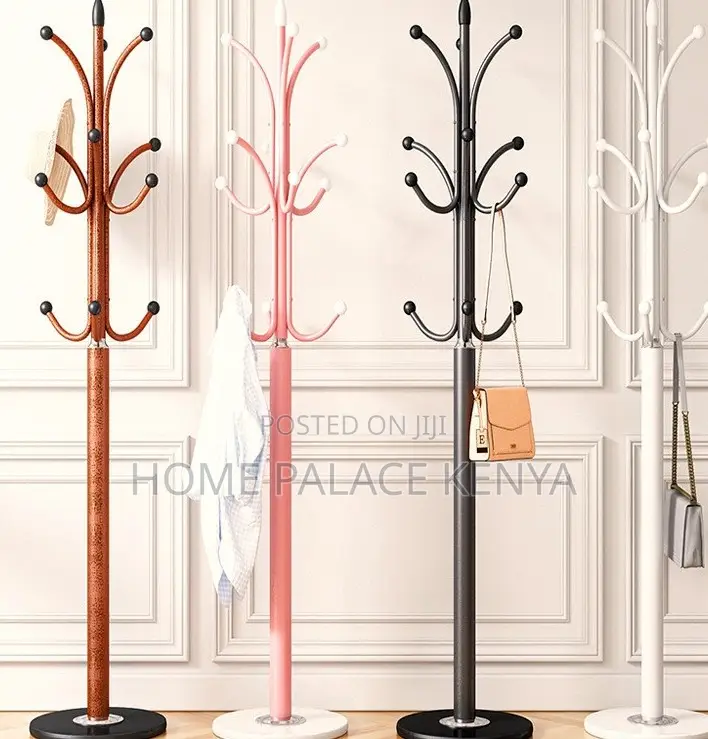 Coat Stand: Multifunctional Iron Floor Standing Coat Rack