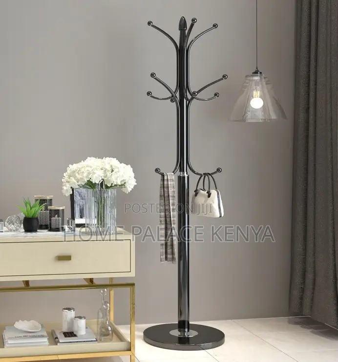 Coat Stand: Multifunctional Iron Floor Standing Coat Rack
