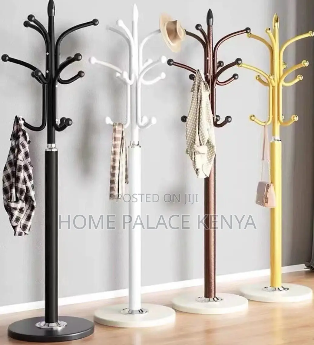 Coat Stand: Multifunctional Iron Floor Standing Coat Rack