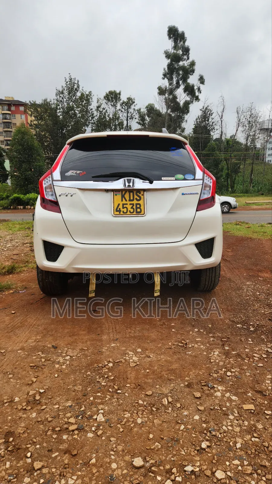 Honda Fit 2017 White