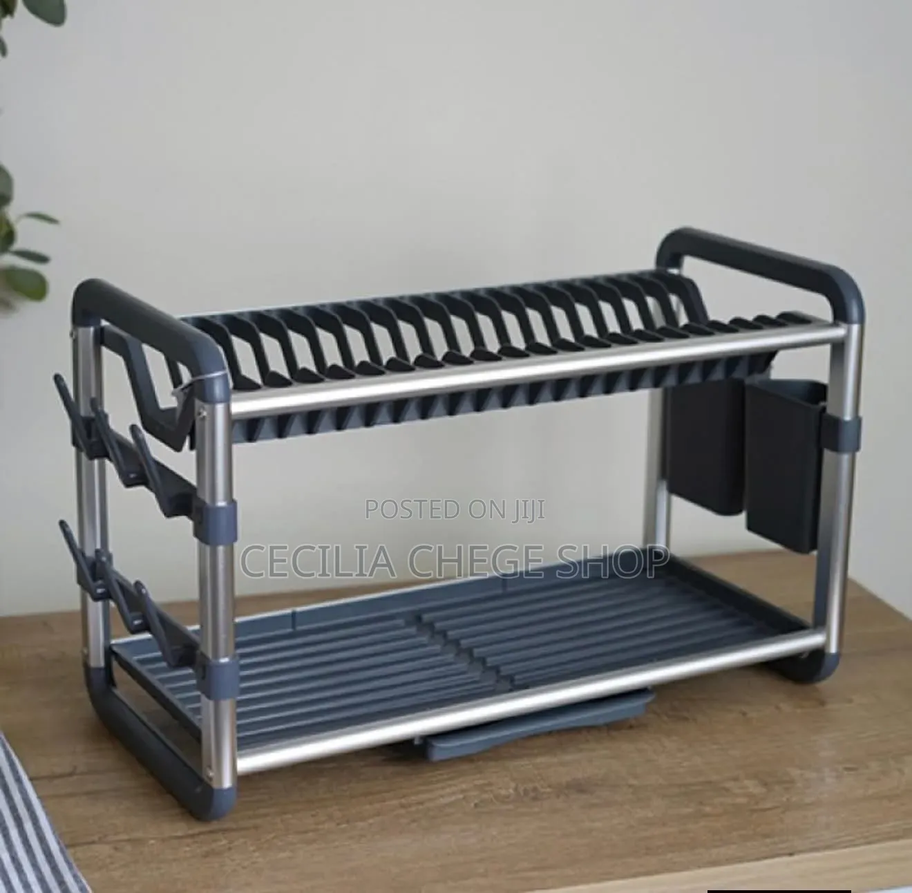 2 Stand Dish Rack