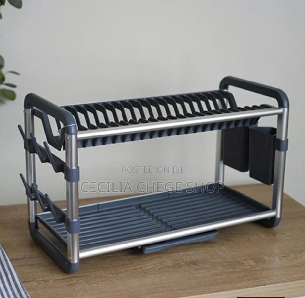 2 Stand Dish Rack