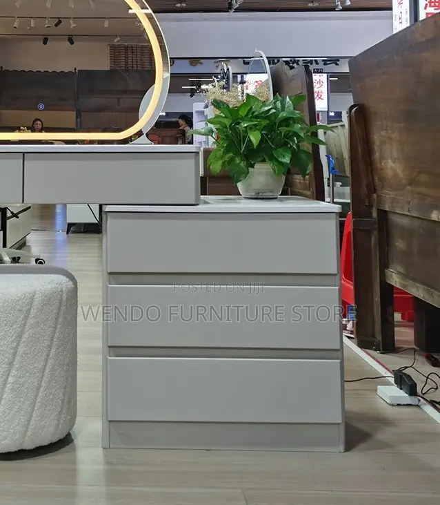 Dressers; White Bedroom Dressing Decor Vanity Set