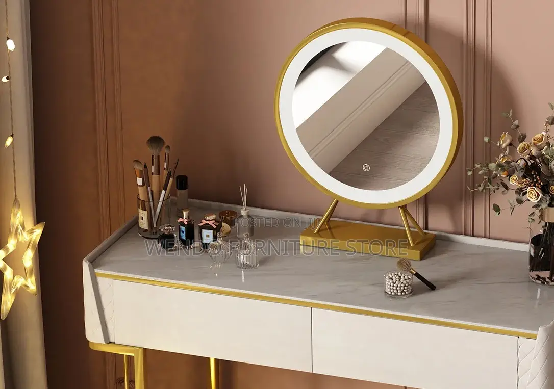 Dressers; White Bedroom Dressing Decor Vanity Set