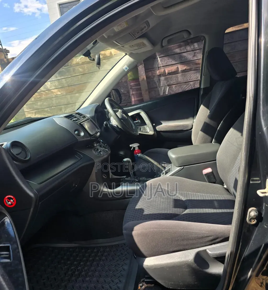 Toyota Vanguard 2012 Black