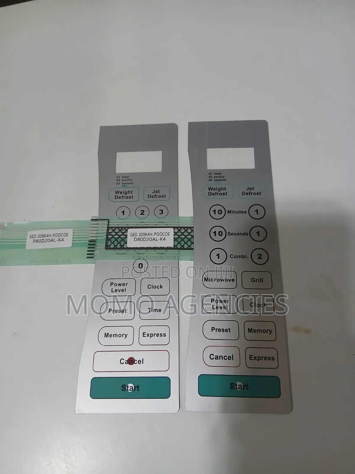 Ramtons Microwave Touch Pad