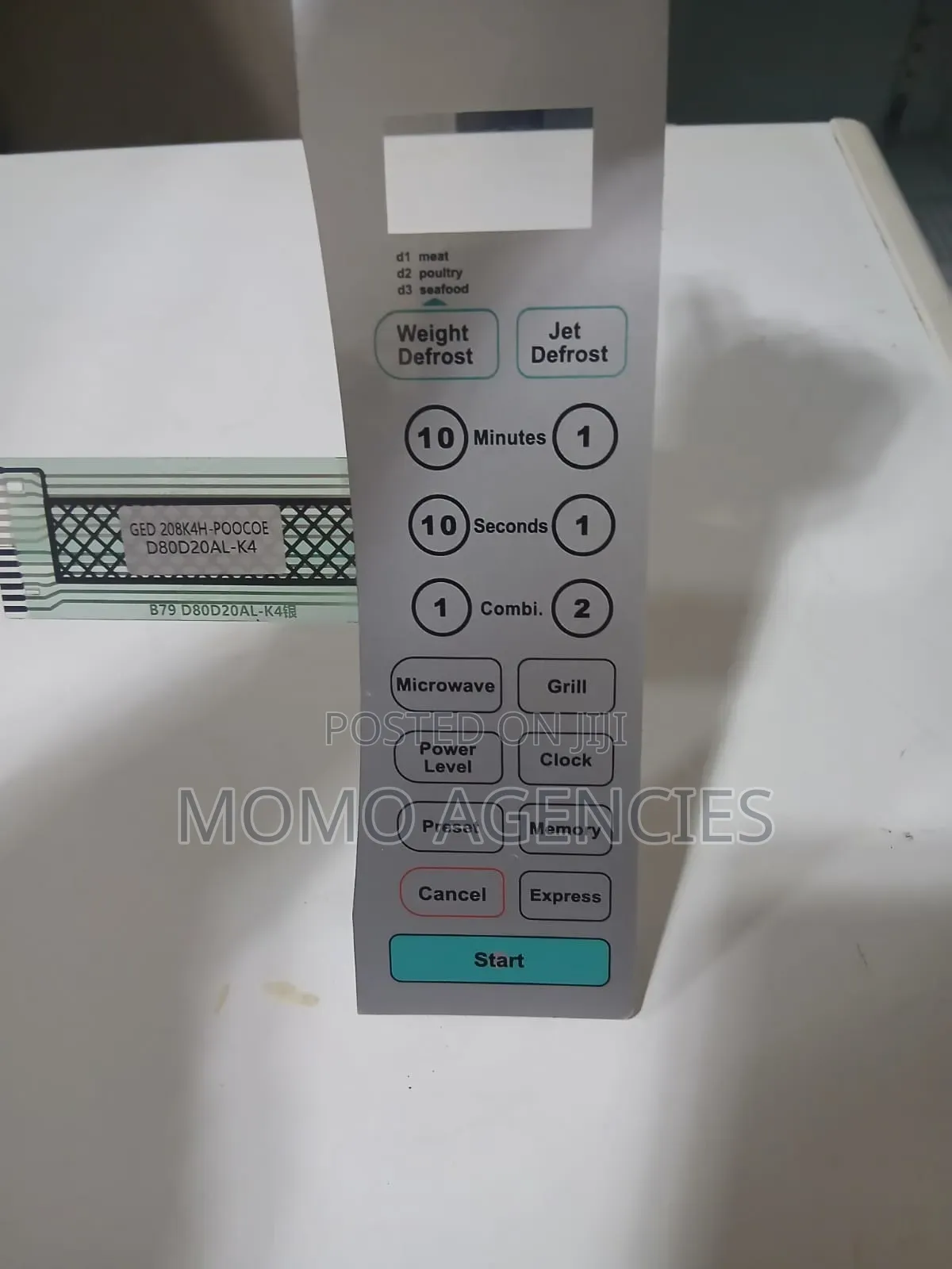 Ramtons Microwave Touch Pad