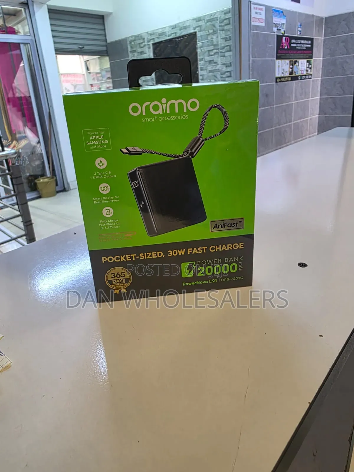 Oraimo 20000mah Powernova L21
