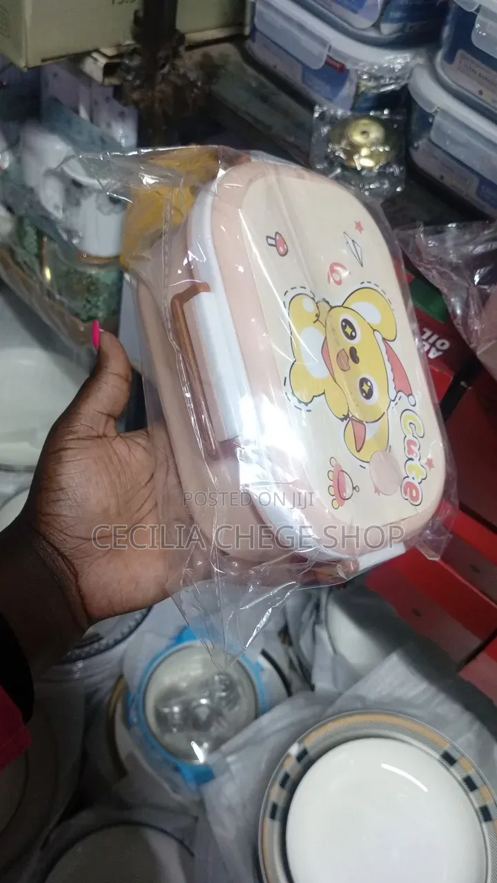 Plastic Kids Lunch Box