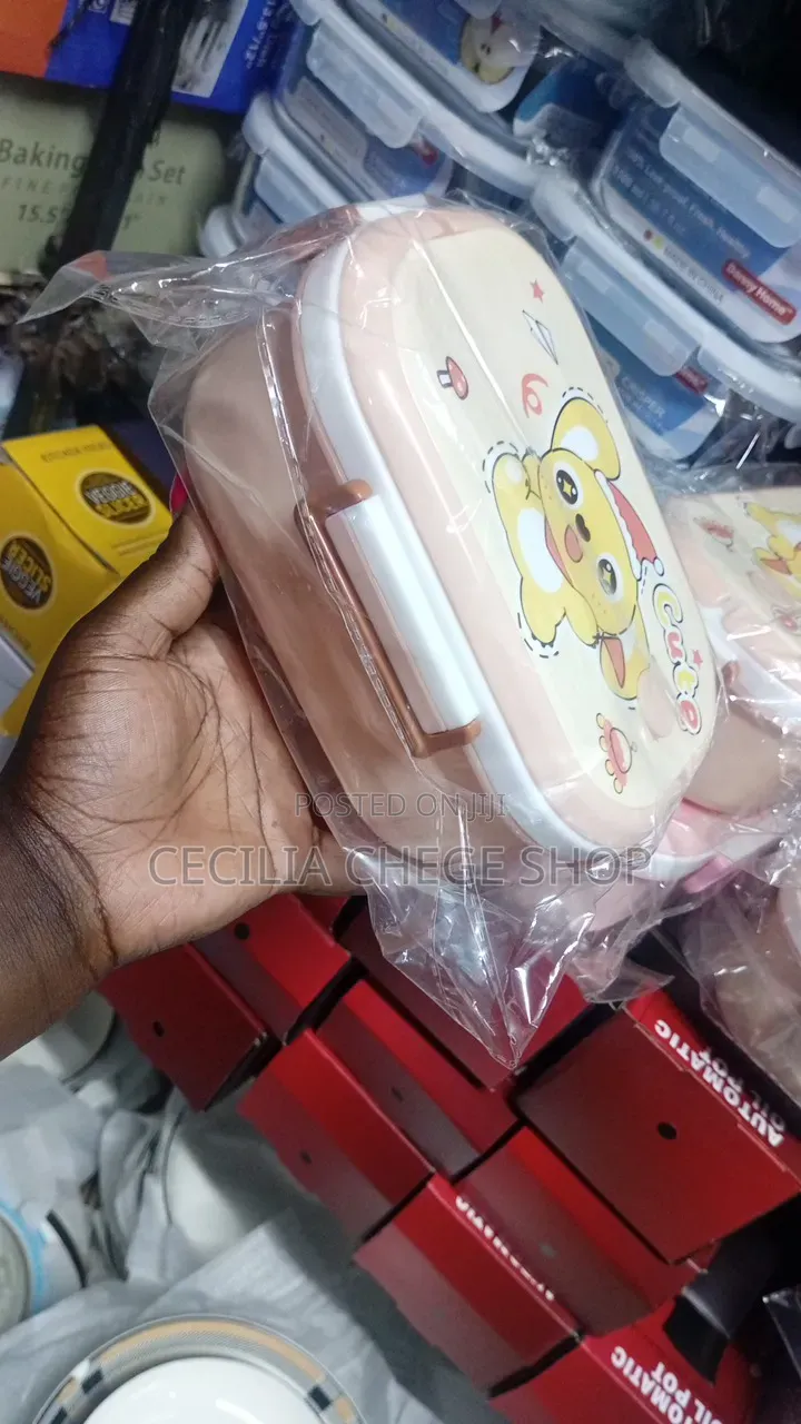 Plastic Kids Lunch Box