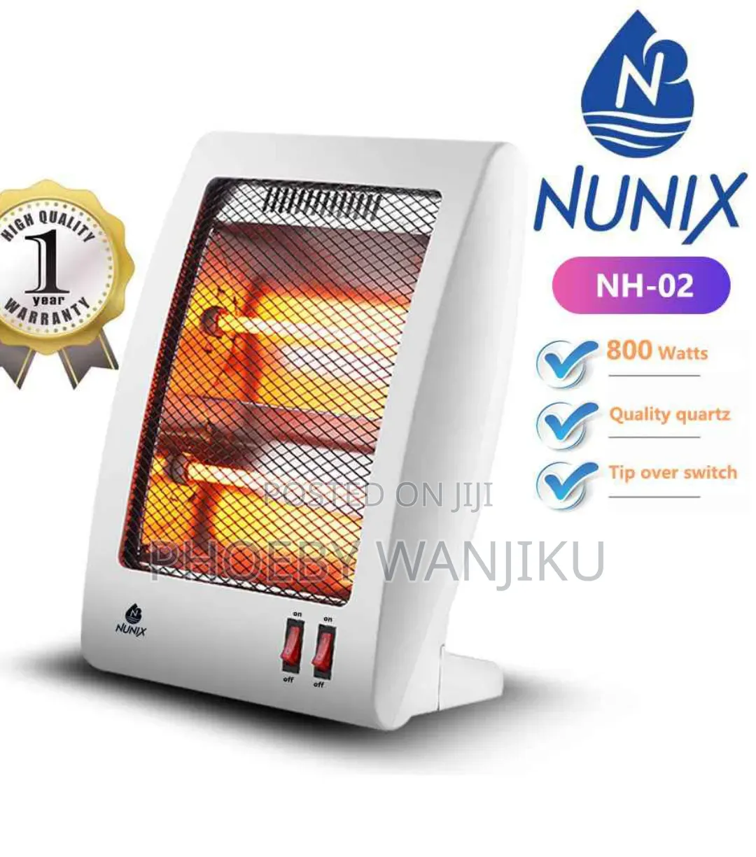 Nunix Room Heater Quartz Room Heater 800watts