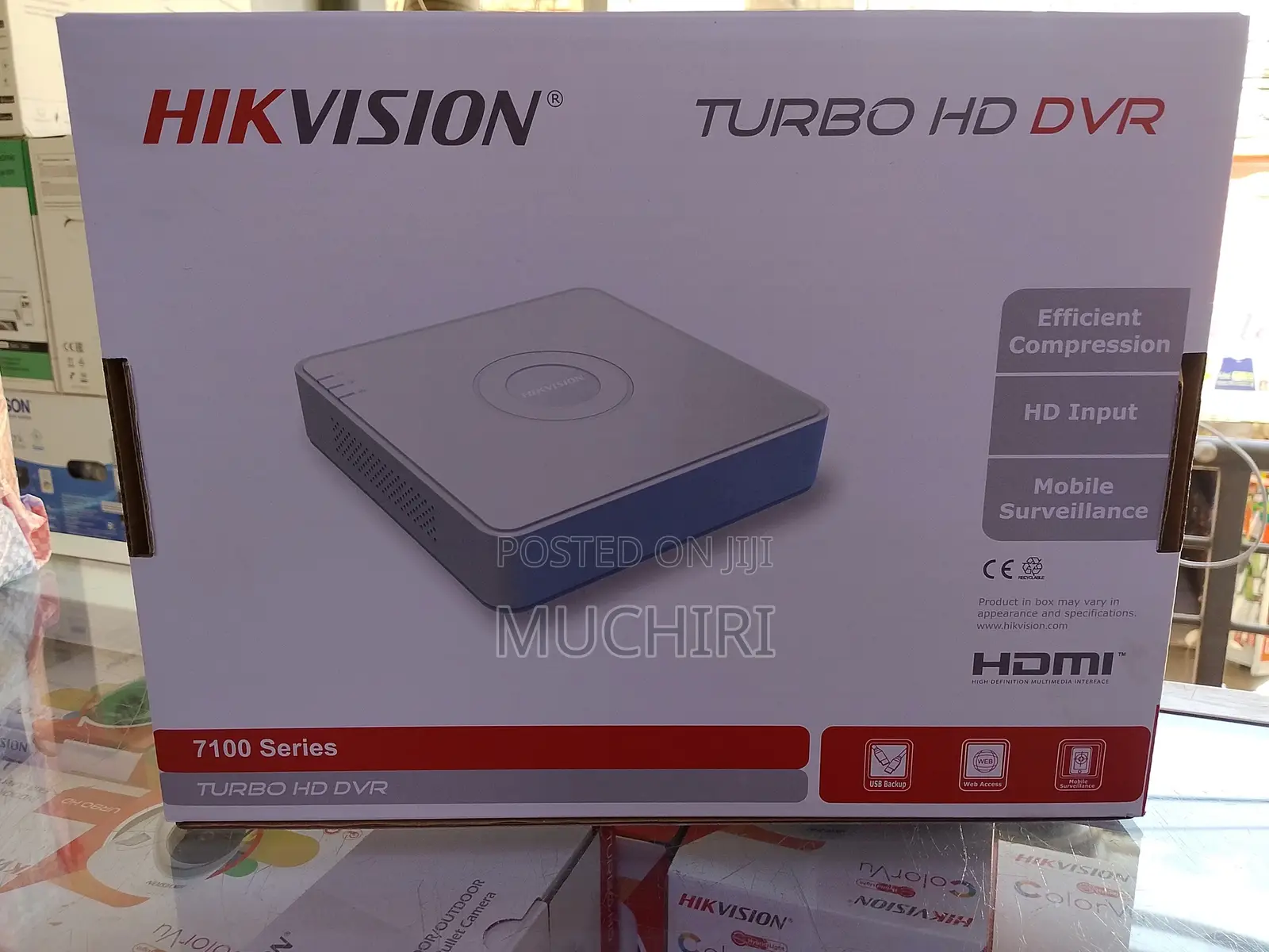 Hikvision DVR (4 Channel, 720p)Up to 1080