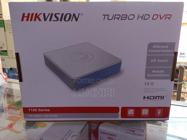 Hikvision DVR (4 Channel, 720p)Up to 1080