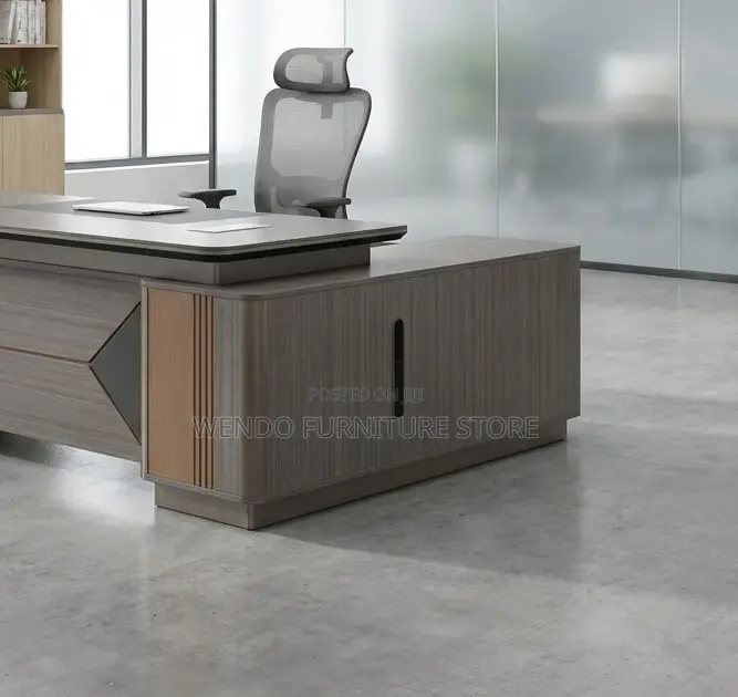 Office Desk; 1.8m Meters Executive Wooden Henkeey Office Desk