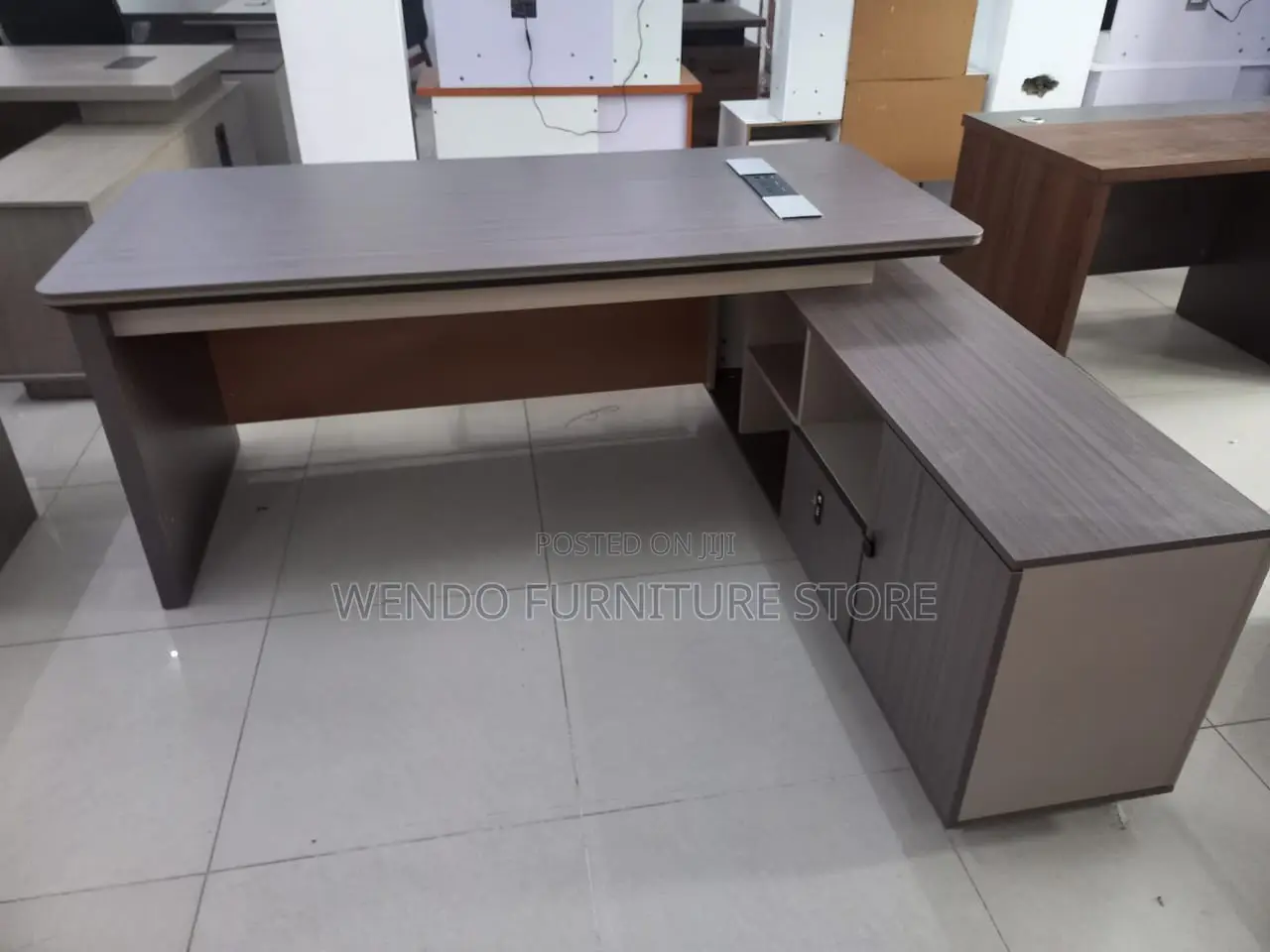 Office Desk; 1.8m Meters Executive Wooden Henkeey Office Desk